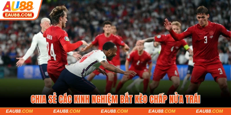 Chia sẻ các kinh nghiệm bắt kèo chấp nửa trái